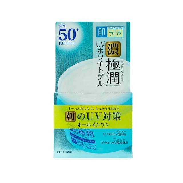 Kem dưỡng ẩm chống nắng ban ngày Hada Labo Koi-Gokujyun UV White Gel SPF50+ PA++++