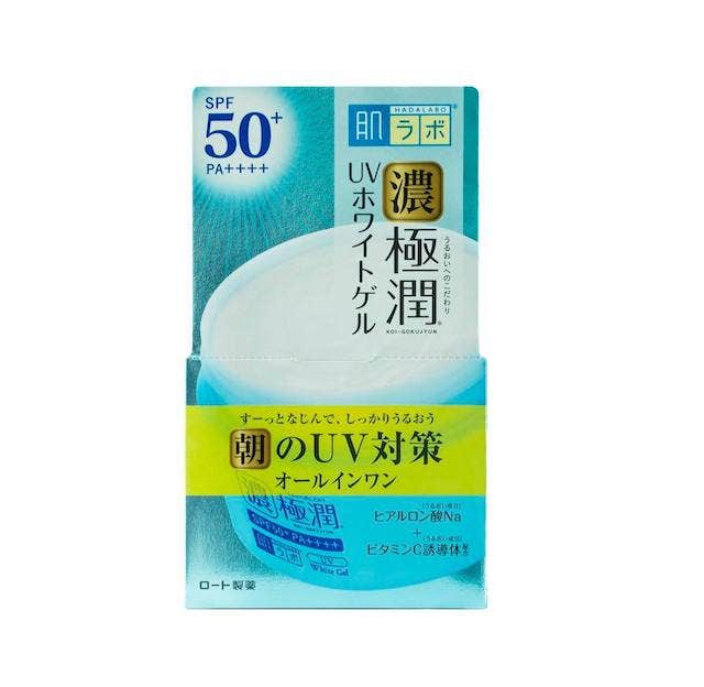 Kem dưỡng ẩm chống nắng ban ngày Hada Labo Koi-Gokujyun UV White Gel SPF50+ PA++++ 