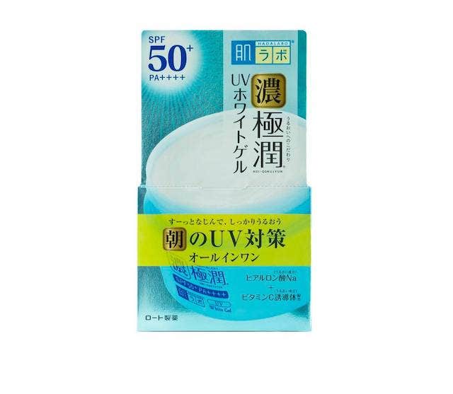 Kem dưỡng ẩm chống nắng ban ngày Hada Labo Koi-Gokujyun UV White Gel SPF50+ PA++++ 