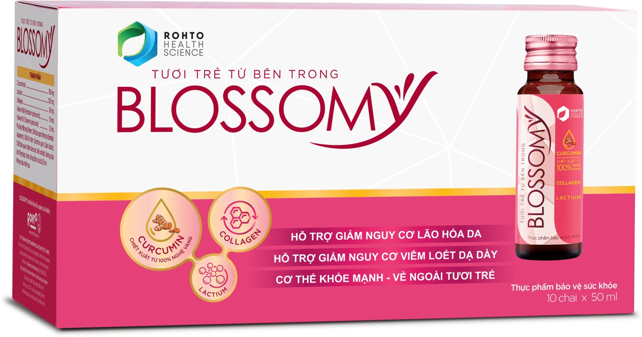 Sản phẩm của Blossomy mang đến hiệu quả chăm sóc sức khỏe và sắc đẹp một cách rõ rệt