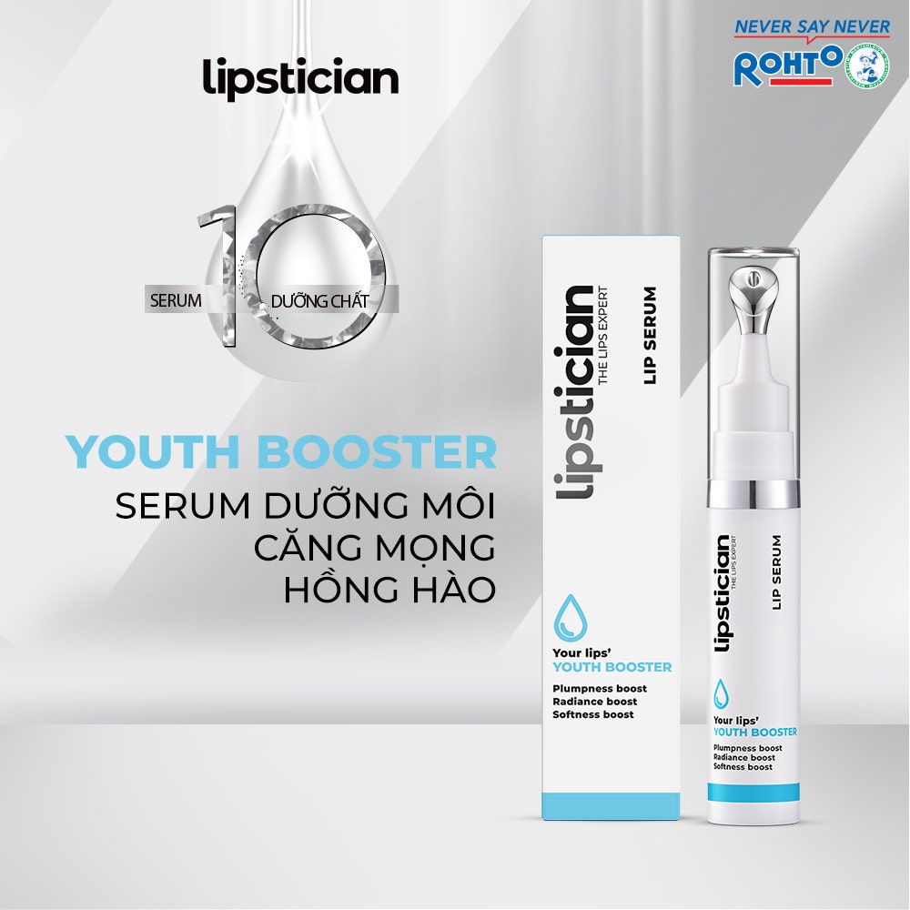 Serum Dưỡng Môi Căng Mọng Hồng Hào Lipstician Lip Serum Youth Booster